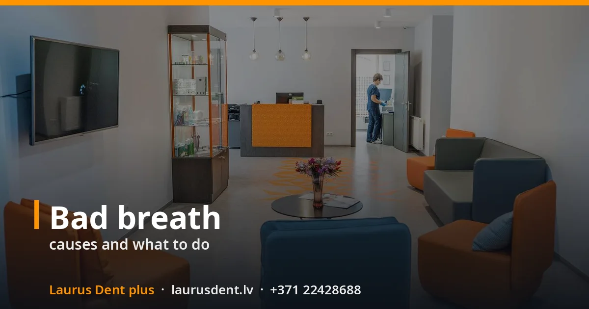 Bad breath: causes, what you can do yourself and when to see a dentist