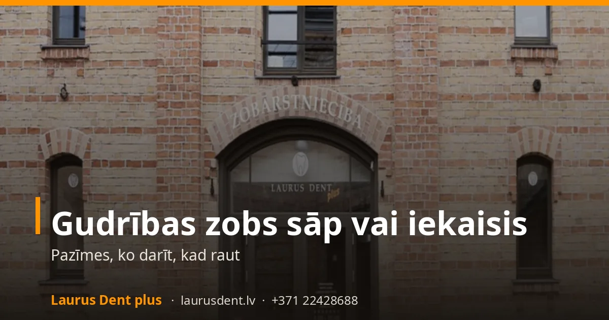 Gudrības zobs sāp vai iekaisis: pazīmes, ko darīt, kad raut