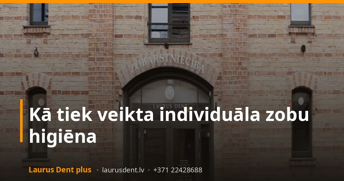 Kā tiek veikta individuāla zobu higiēna